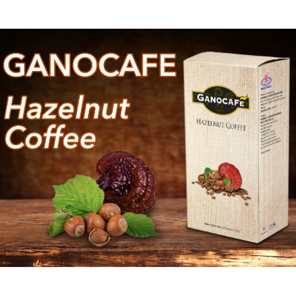 GANOCAFE HAZELNUT COFFEE-460GR-20PAKET*23GR-