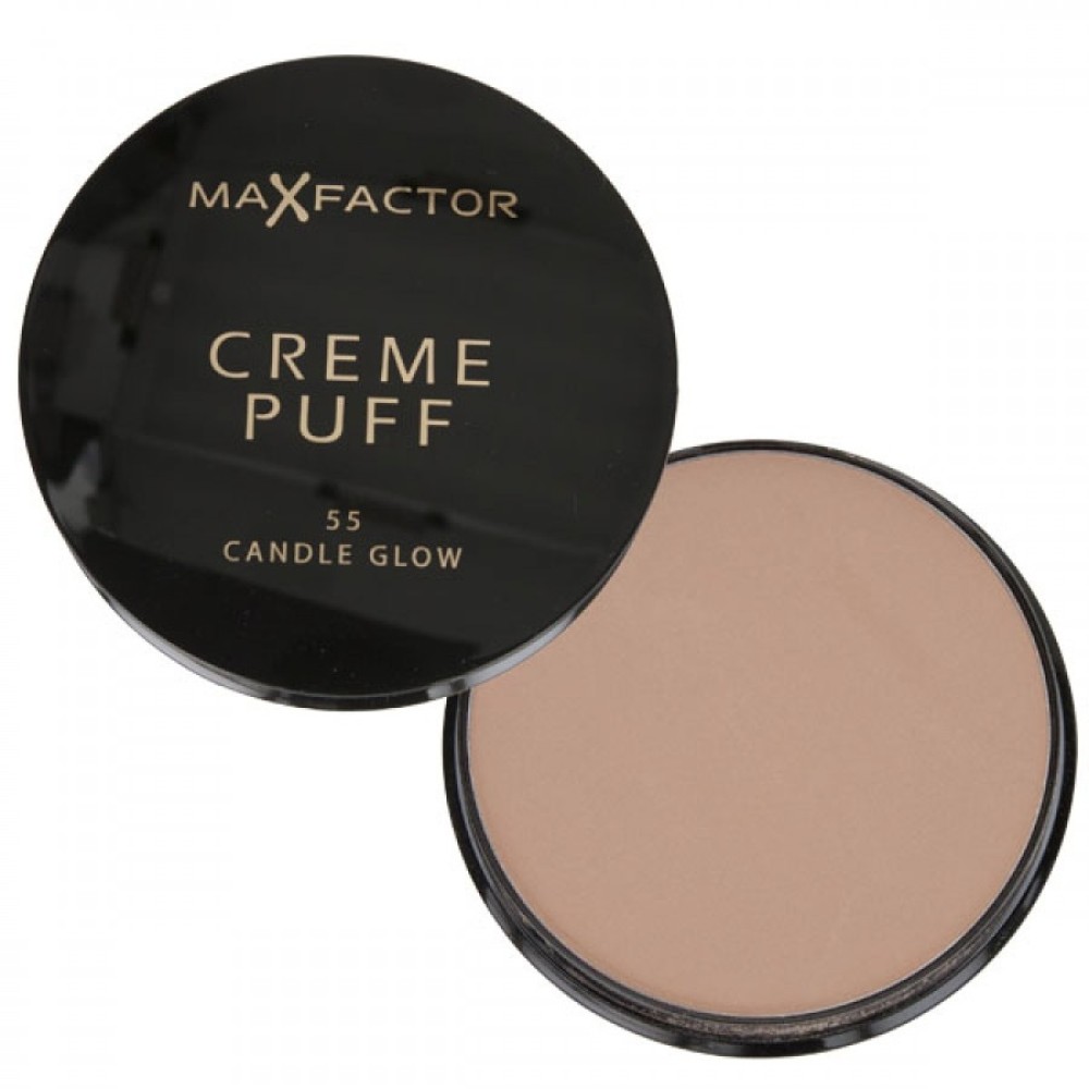 MAX FACTOR CREME PUFF PUDRA 55 CANDLE GLOW